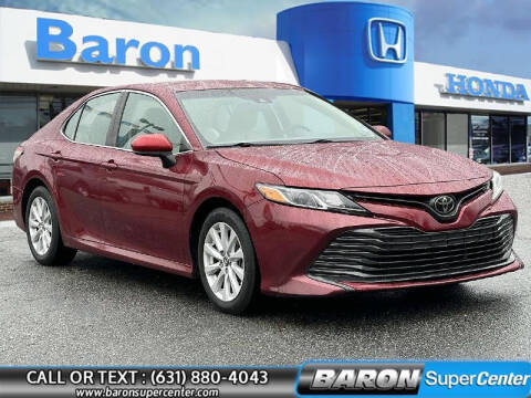 2018 Toyota Camry for sale at Baron Super Center in Patchogue NY