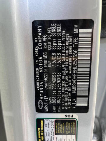 2017 Hyundai Santa Fe SE