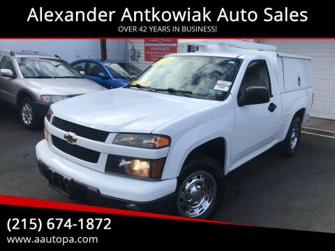 2011 Chevrolet Colorado for sale at Alexander Antkowiak Auto Sales in Hatboro PA