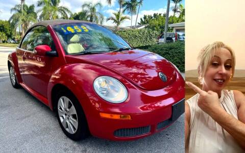 2010 Volkswagen New Beetle Convertible for sale at Car Girl 101 in Oakland Park FL