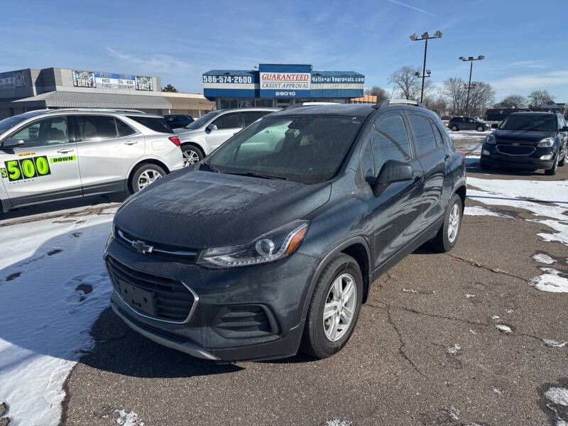 2021 Chevrolet Trax for sale at National Auto Sales Inc. - Hazel Park Lot in Hazel Park MI