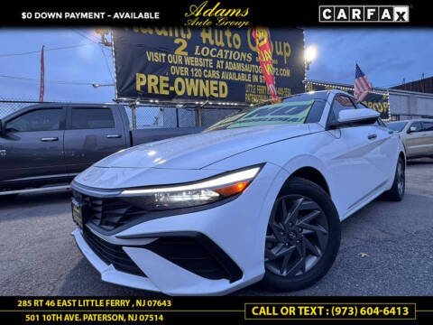 2024 Hyundai Elantra for sale at Adams Auto Group in Paterson NJ