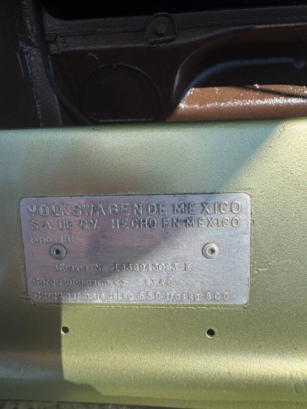 1973 Volkswagen Thing