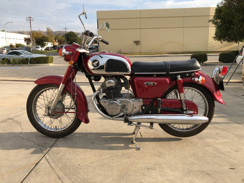 1970 Honda CB175 for sale at HIGH-LINE MOTOR SPORTS in Brea CA