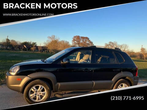 2008 Hyundai Tucson for sale at BRACKEN MOTORS in San Antonio TX