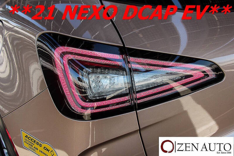 2021 Hyundai Nexo Blue