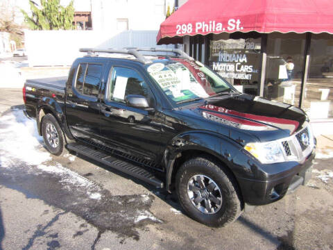 2020 Nissan Frontier for sale at INDIANA MOTORCARS LLC in Indiana PA