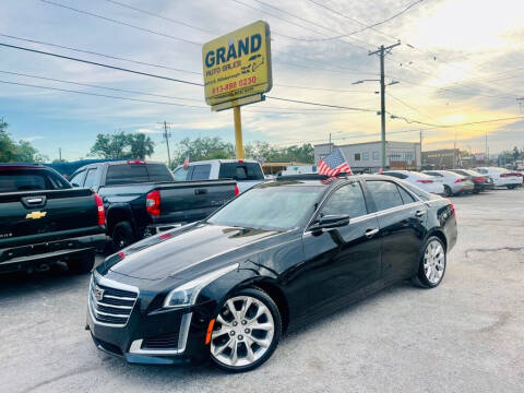 2016 Cadillac CTS for sale at Grand Auto Sales in Tampa FL