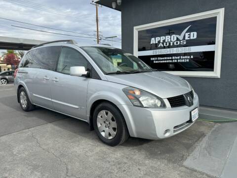 2005 Nissan Quest for sale at Approved Autos in Sacramento CA