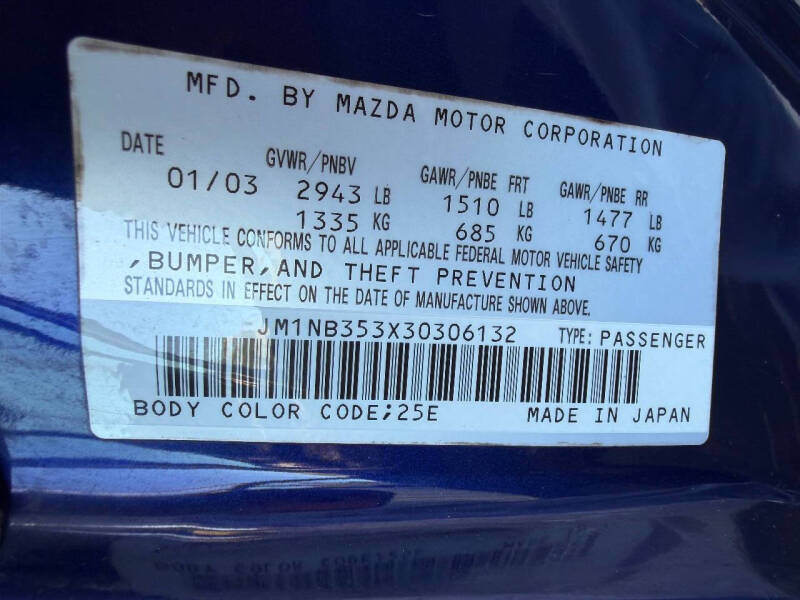 2003 Mazda MX-5 Miata LS