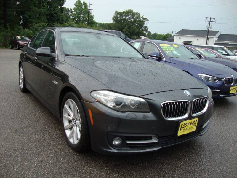 2015 BMW 5 Series for sale at Easy Ride Auto Sales Inc in Chester VA