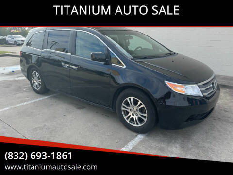 2012 Honda Odyssey for sale at TITANIUM AUTO SALE in Houston TX