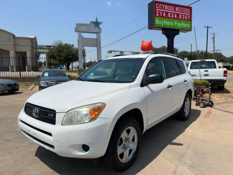 2008 Toyota RAV4 for sale at CityWide Motors in Garland TX