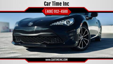 2017 Toyota 86 for sale at Car Time Inc in San Jose CA