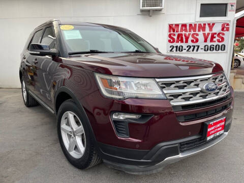 2018 Ford Explorer for sale at Manny G Motors in San Antonio TX