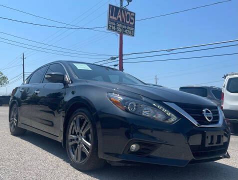 2018 Nissan Altima for sale at LLANOS AUTO SALES LLC in Dallas TX