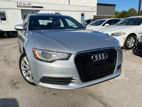 2013 Audi A6 for sale at KAYALAR MOTORS in Houston TX