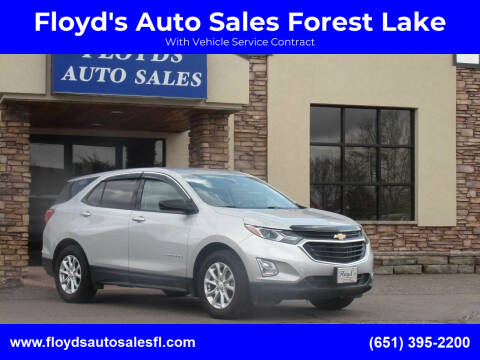 2019 Chevrolet Equinox for sale at Floyd's Auto Sales Forest Lake in Forest Lake MN
