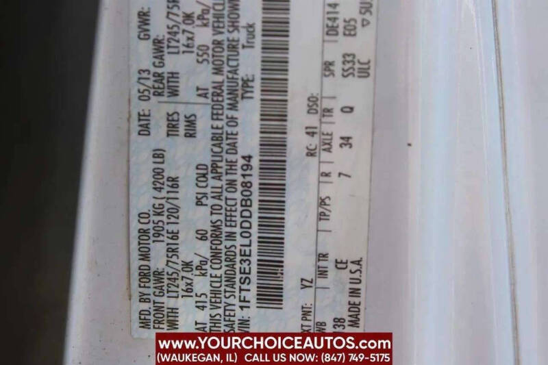 2013 Ford E-Series E-350 SD