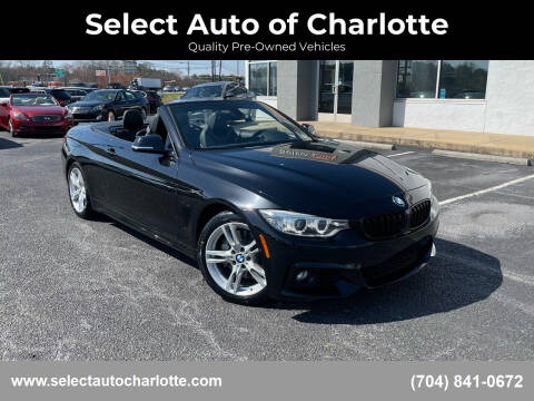 2016 BMW 4 Series for sale at Select Auto of Charlotte in Matthews NC
