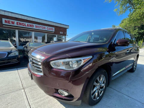 2014 Infiniti QX60 Hybrid for sale at New England Motor Cars in Springfield MA