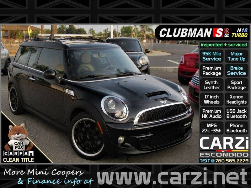 Mini Cooper Clubman For Sale In California Carsforsale Com