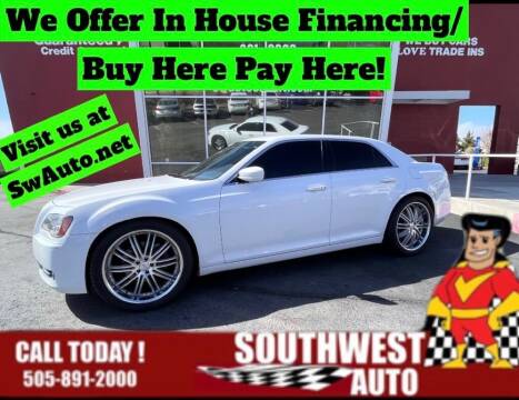 2014 Chrysler 300 for sale at SOUTHWEST AUTO in Albuquerque NM