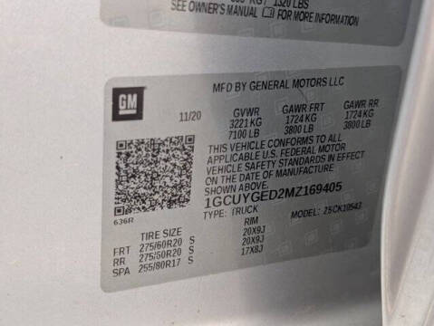 2021 Chevrolet Silverado 1500