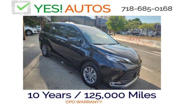 2022 Toyota Sienna for sale at YES AUTOS in Elmhurst, NY