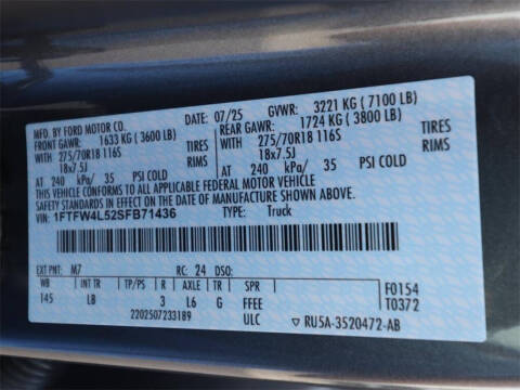 2025 Ford F-150 Tremor