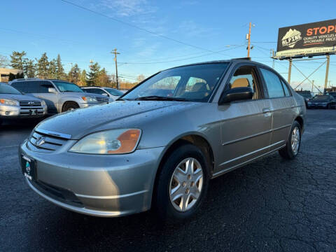 2003 Honda Civic for sale at ALPINE MOTORS in Milwaukie OR