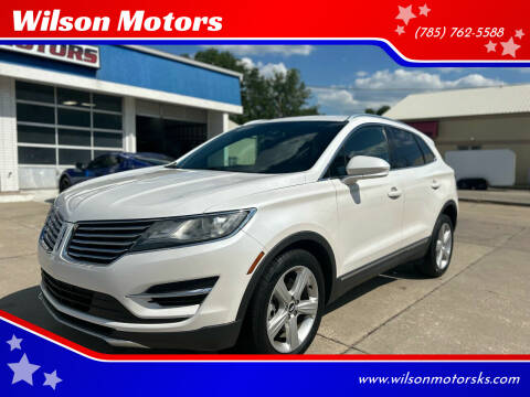 2015 Lincoln MKC for sale at Wilson Motors in Junction City KS