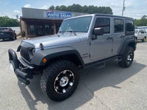 2014 Jeep Wrangler Unlimited for sale at Greenbrier Auto Sales in Greenbrier AR