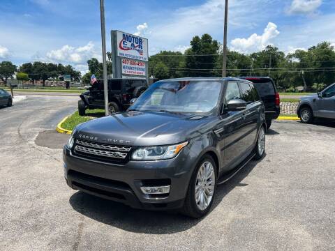 2016 Land Rover Range Rover Sport for sale at Motor Car Concepts II in Orlando FL
