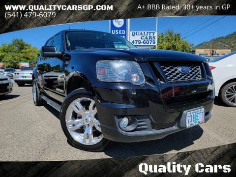2010 Ford Explorer Sport Trac for sale at Quality Cars in Grants Pass OR