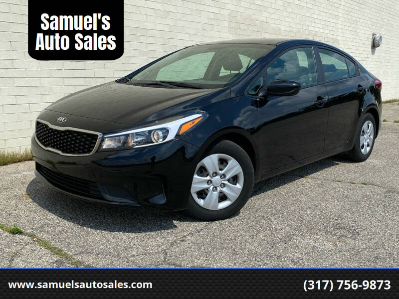 2017 Kia Forte for sale at Samuel's Auto Sales in Indianapolis IN