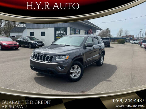 2016 Jeep Grand Cherokee for sale at H.Y.R Auto in Three Rivers MI