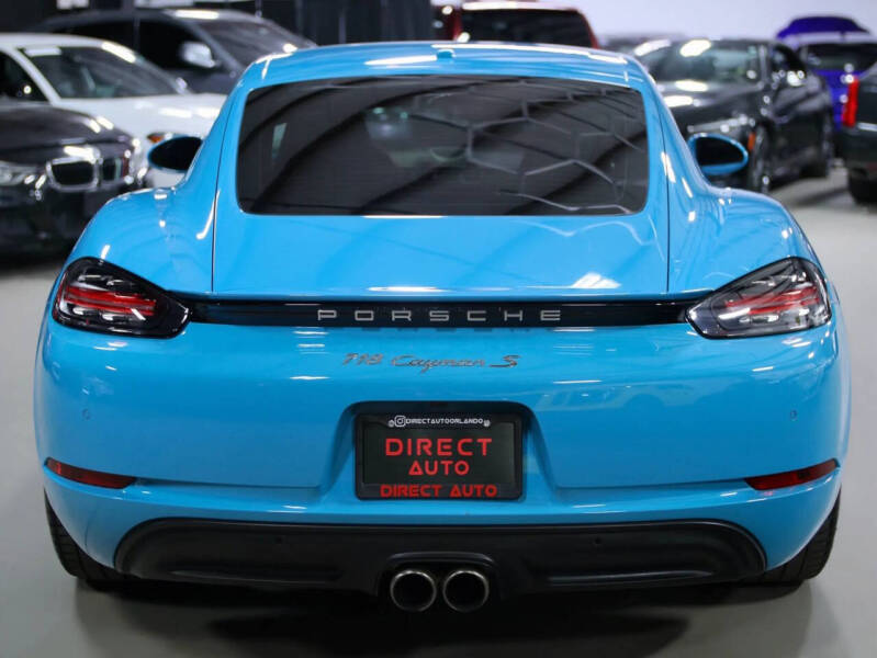 2018 Porsche 718 Cayman