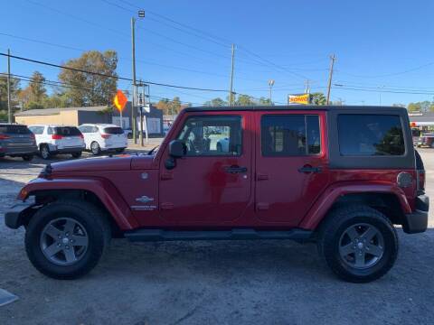 2012 Jeep Wrangler Unlimited for sale at Auddie Brown Auto Sales in Kingstree SC