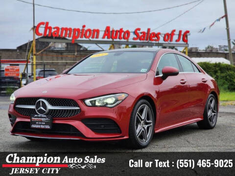 2021 Mercedes-Benz CLA for sale at CHAMPION AUTO SALES OF JERSEY CITY in Jersey City NJ