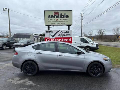 2016 Dodge Dart for sale at Sensible Sales & Leasing in Fredonia NY