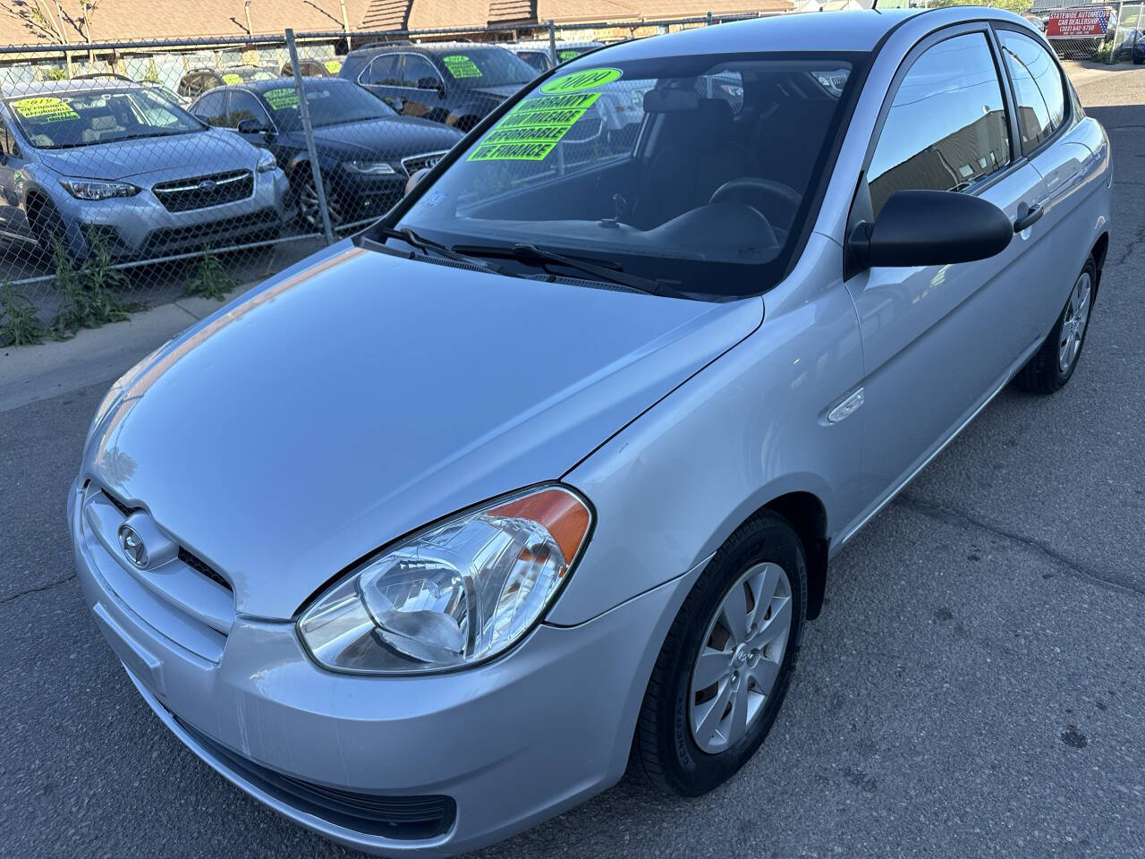 Dk. Blue 2009 Hyundai ACCENT GS GS 2dr Hatchback 4A 1