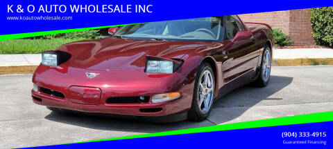 2003 Chevrolet Corvette for sale at K & O AUTO WHOLESALE INC in Jacksonville FL