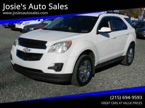 2012 Chevrolet Equinox for sale at Josie's Auto Sales in Gilbertsville PA