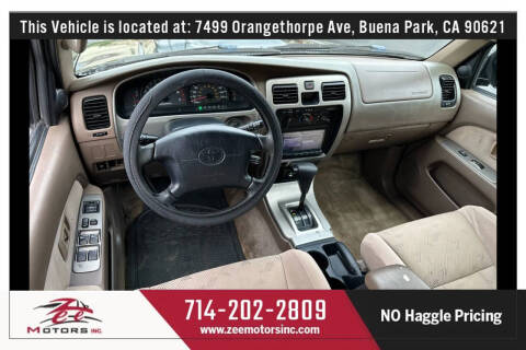 2001 Toyota 4Runner SR5