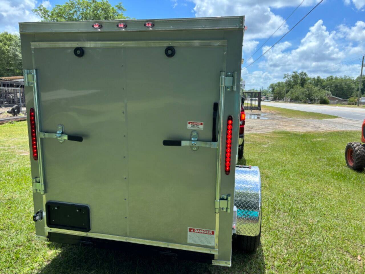 2024 South River Cargo 5x8 enclosed cargo trailer  for sale at Cross Resurrection Golf Carts and Trailers in Rincon, GA