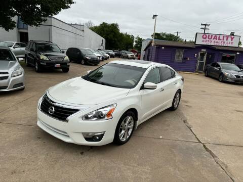 2015 Nissan Altima for sale at Quality Auto Sales LLC in Garland TX