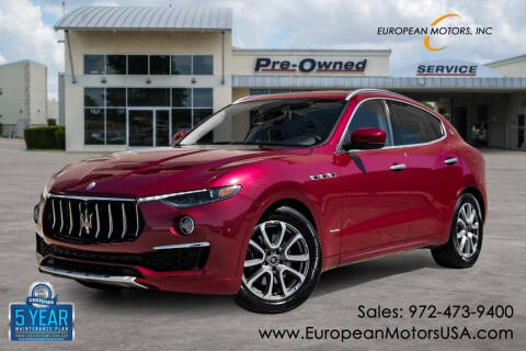 2020 Maserati Levante for sale at European Motors Inc in Plano TX