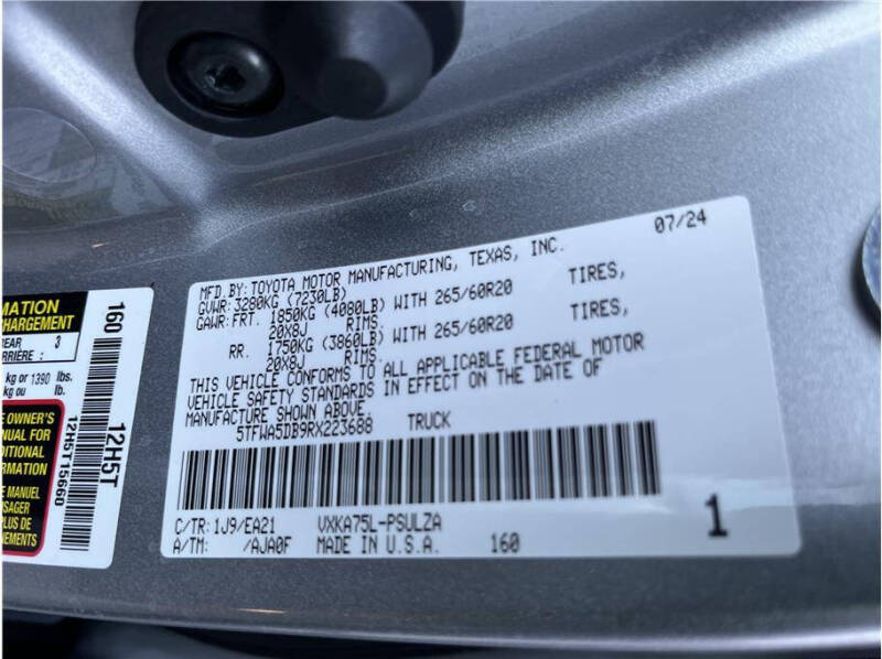 2024 Toyota Tundra Limited