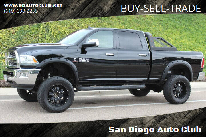 2013 RAM 2500 for sale at San Diego Auto Club in Spring Valley CA